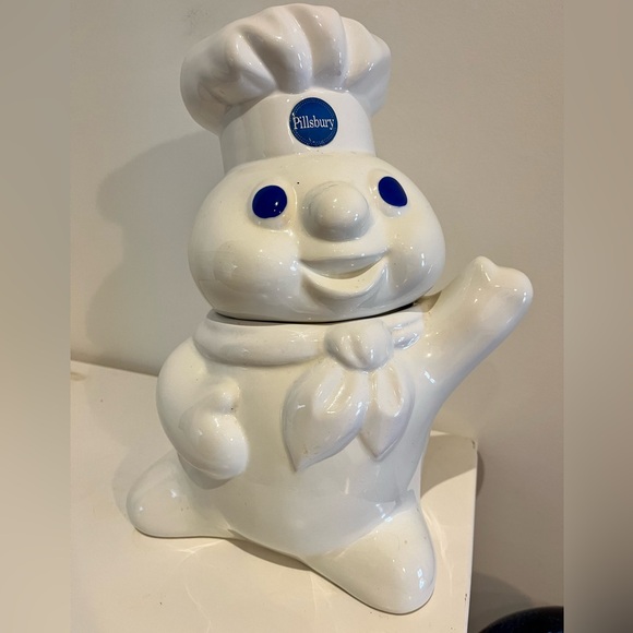 Vintage Pillsbury Doughboy ceramic cookie jar - Picture 1 of 6